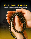 Original Karungali Mala 108 Beads Ebony Wood