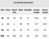 Men's Crinkled Co-Ord Set Black