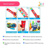 Train Toy Domino Set for Kids BPA Free Plastic with Sound Effects