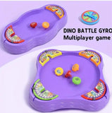 Dino Battle Gyro Spinning Toys & Fun Board Games for Kid's